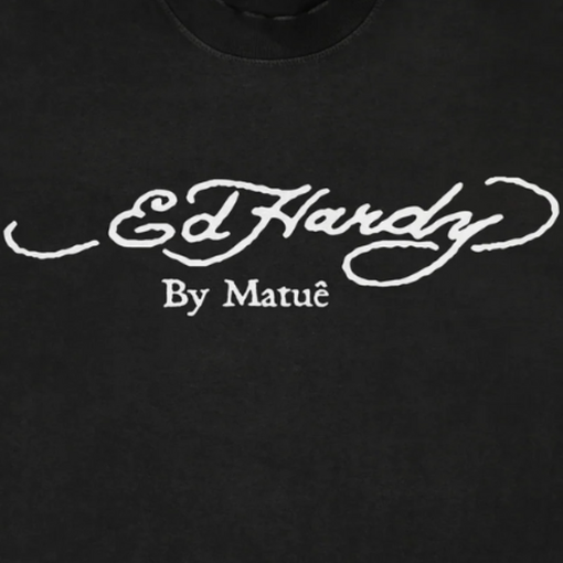 Camiseta Ed Hardy x Matue By Matue "Black" Preto