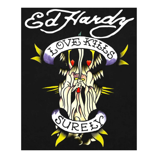 Regata Ed Hardy Love Kills Surely "Black" Preto