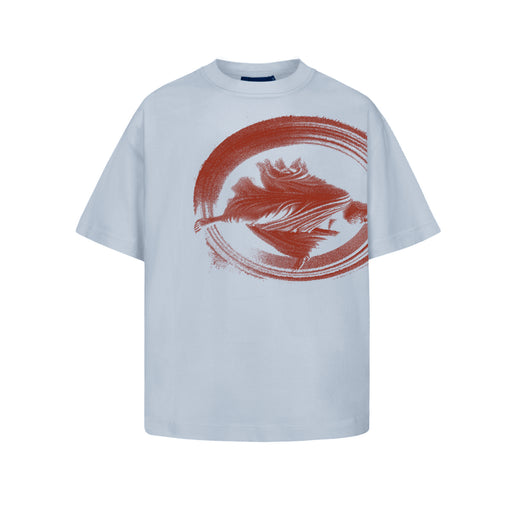 Camiseta Quadro Creations "Entrance Box" Azul Claro