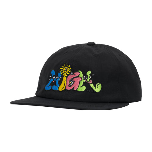 Boné 6 Panel High "Goofy" Preto