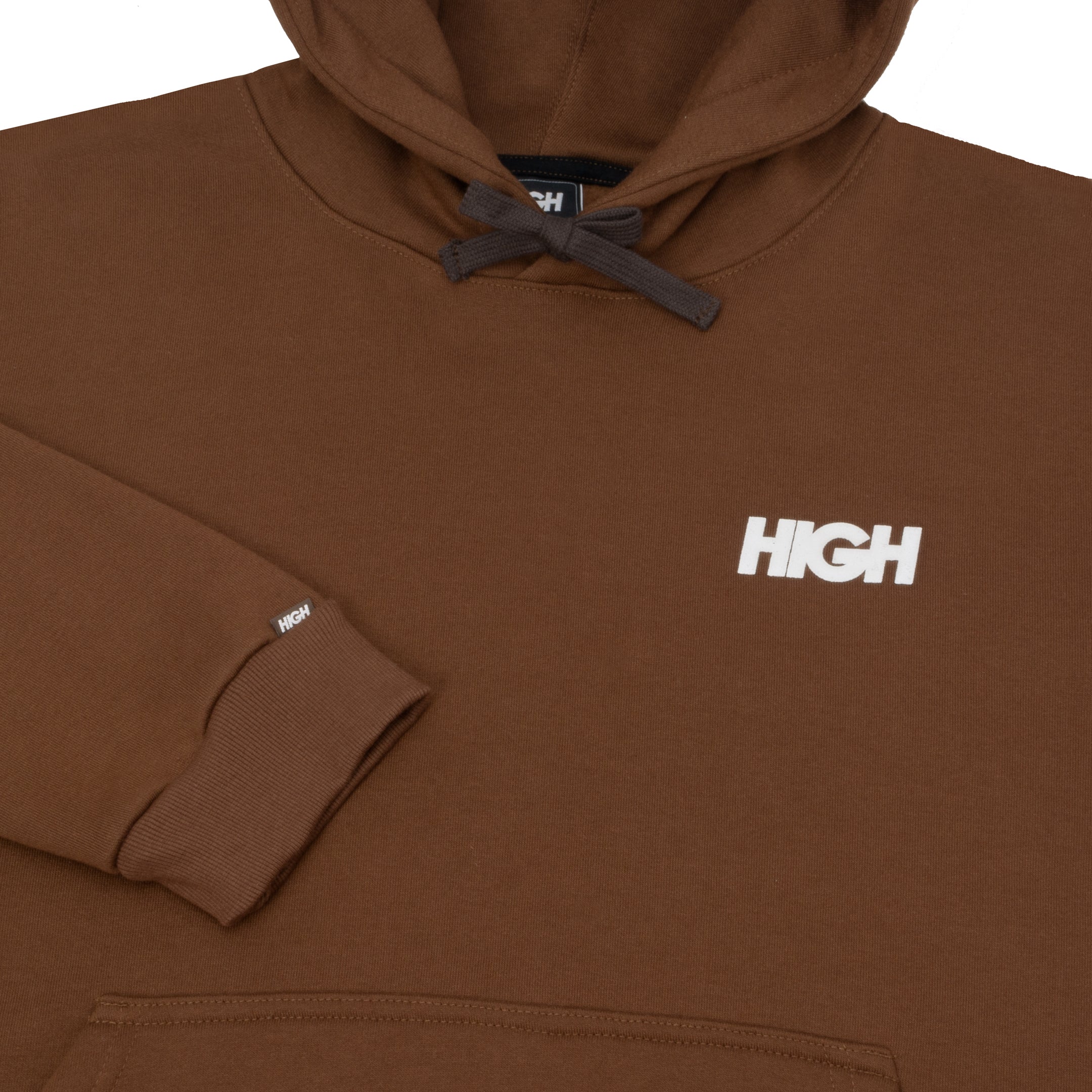 Moletom sales high marrom