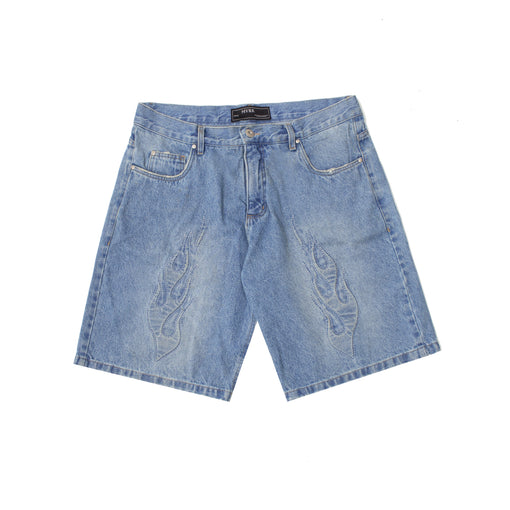 Shorts Jeans MVRK "Fire" Azul
