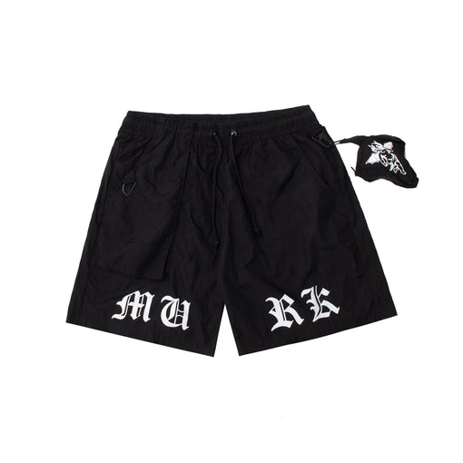 Shorts Tactel MVRK "Bag Angels" Preto