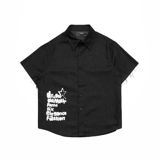 Camisa Jeans MVRK "Famous" Preto