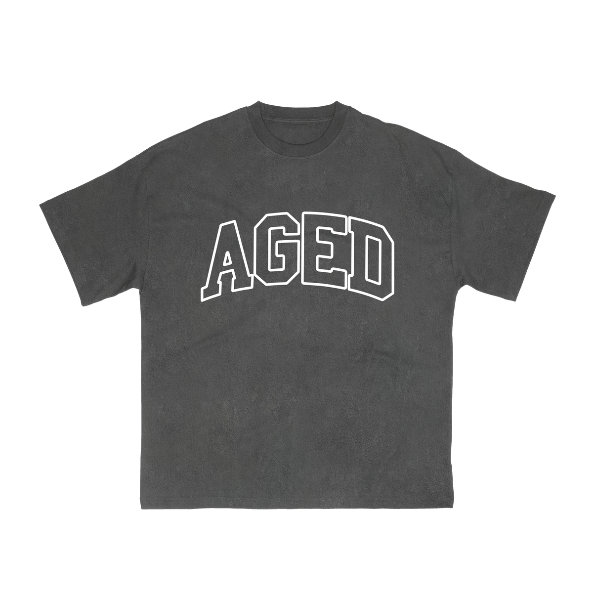 Camiseta Aged Archive "Classic Tee" Cinza/Branco