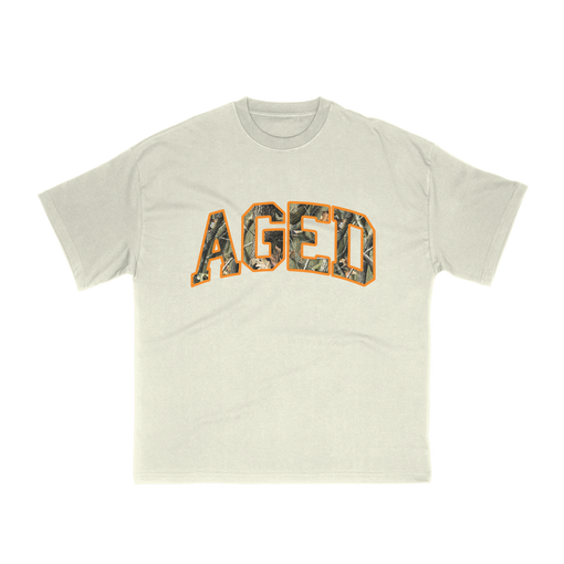 Camiseta Aged Archive "Logo Real Tree" Branco