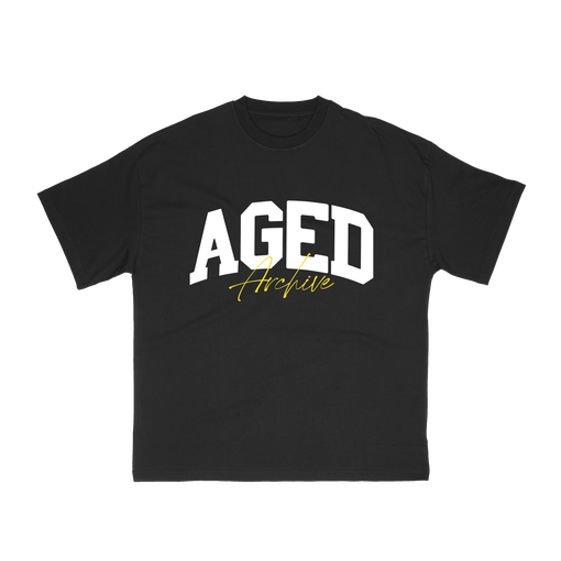 Camiseta Aged Archive "Logo" Preto