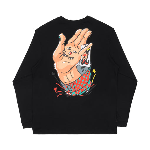 Longsleeve High "Cards" Preto