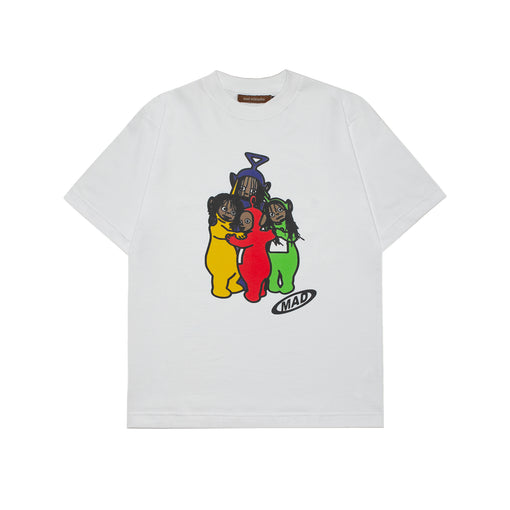 Camiseta Mad Enlatados "Tubbies" Branco