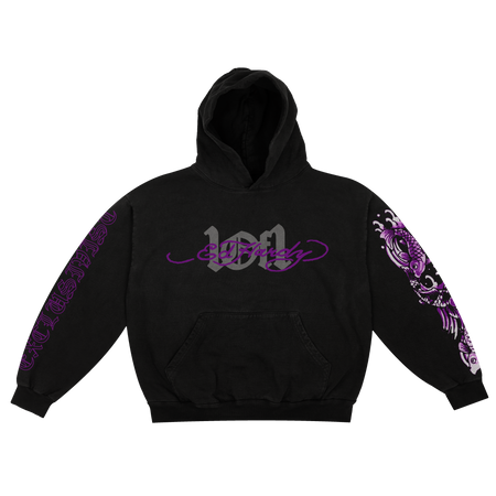 Moletom Exclusivist 1of1 x Ed Hardy Upstream Flow Preto