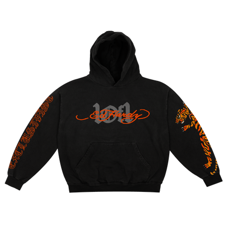 Moletom Exclusivist 1of1 x Ed Hardy Og Signature Tiger Preto