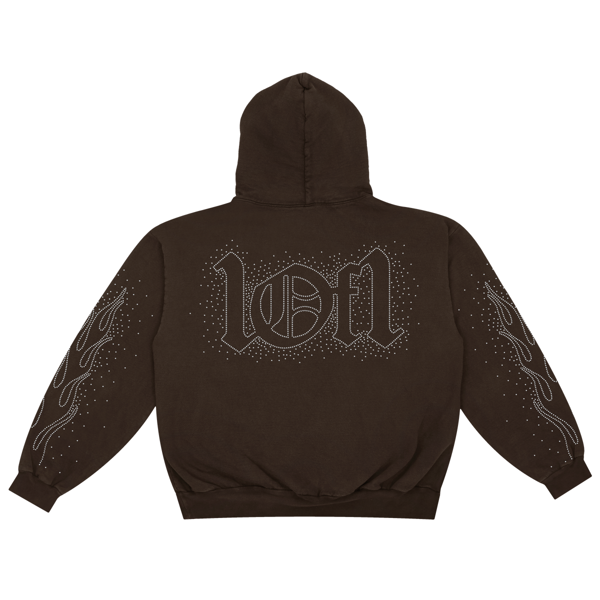 Moletom 1of1 Exclusiviist "Gemstone" Marrom