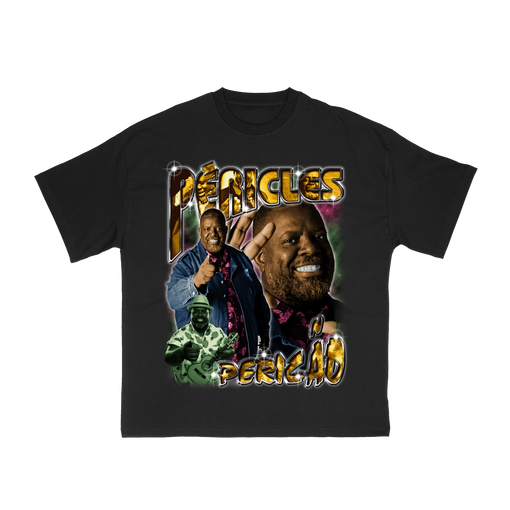 Camiseta Aged Archive "Pericles" Preto