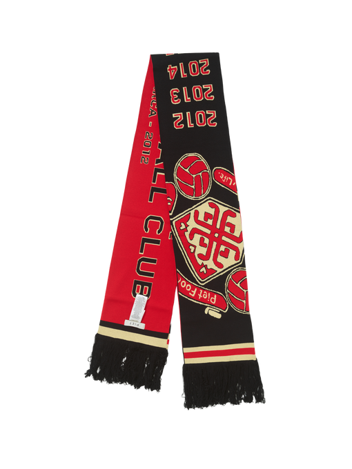 Cachecol Piet "Piet F.C." Vermelho