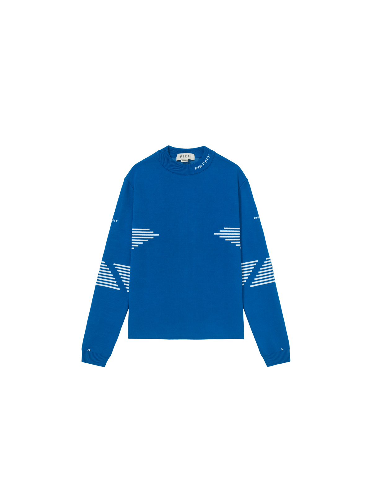 Longsleeve Piet "Fitted Sport Sweater" Azul