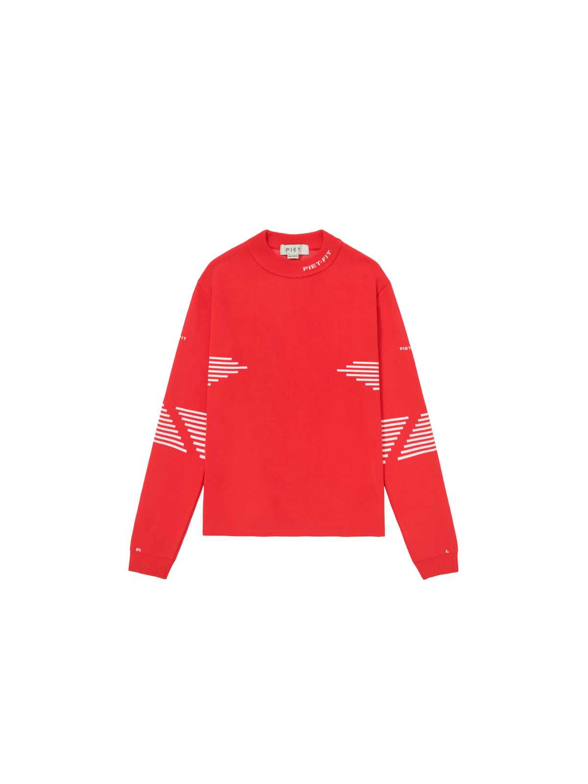 Longsleeve Pìet "Fitted Sport Sweater" Vermelho