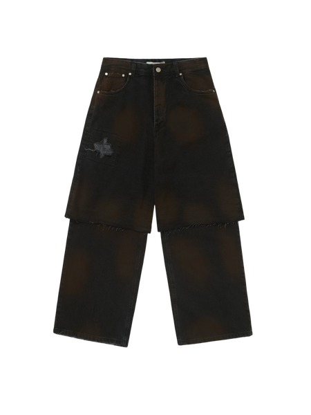 Calça Piet "Layered Trousers" Preto