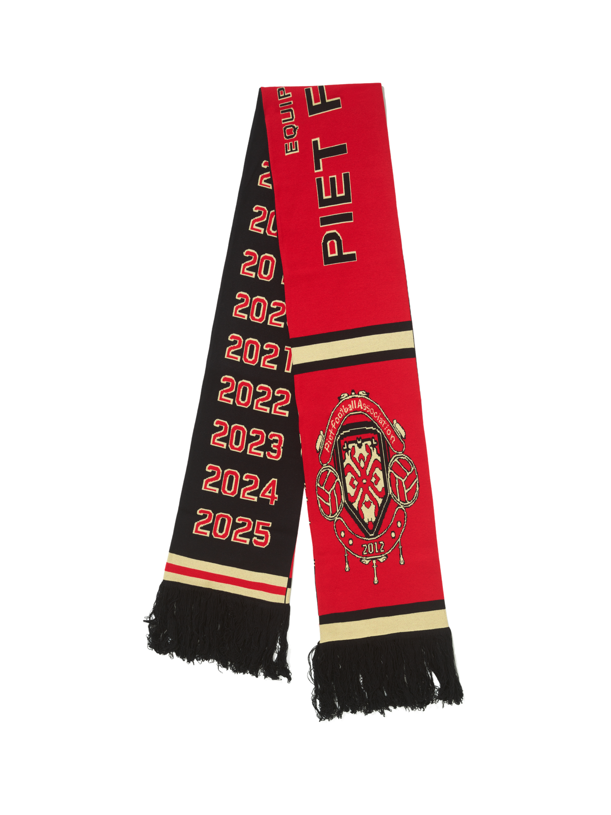 Cachecol Piet "Piet F.C." Vermelho