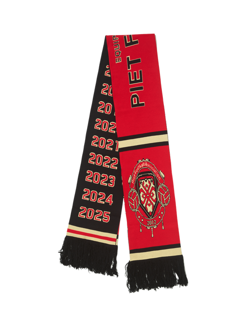 Cachecol Piet "Piet F.C." Vermelho