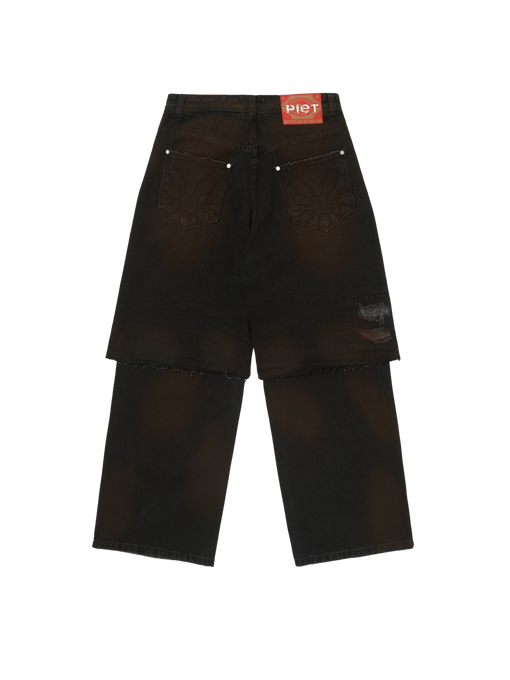 Calça Piet "Layered Trousers" Preto