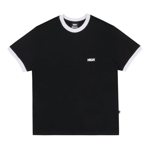 Camiseta High "Pocket Black White" Preto
