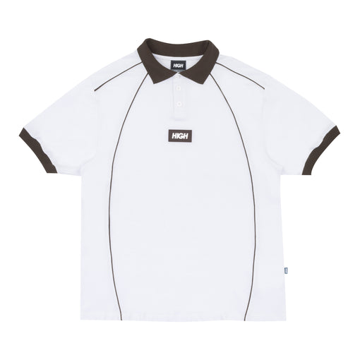 Camisa Polo High "Attic White Brown" Branco