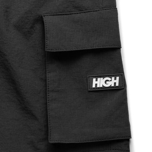 Shorts High "Cargo Ripstop" Preto