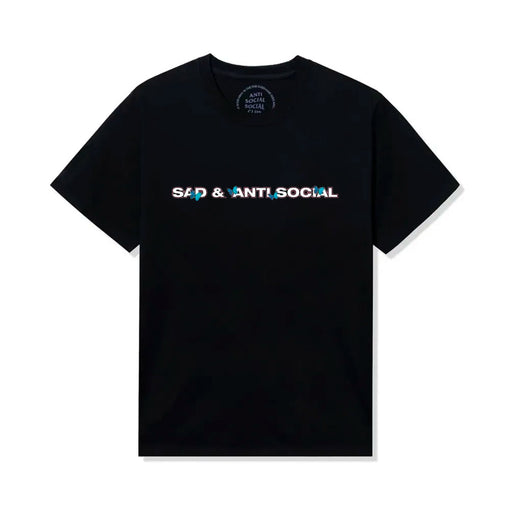 Camiseta ASSC Anti Social Social Club x Sadboyz "Sad and Antisocial" Preto