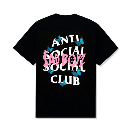 Camiseta ASSC Anti Social Social Club x Sadboyz "Sad and Antisocial" Preto