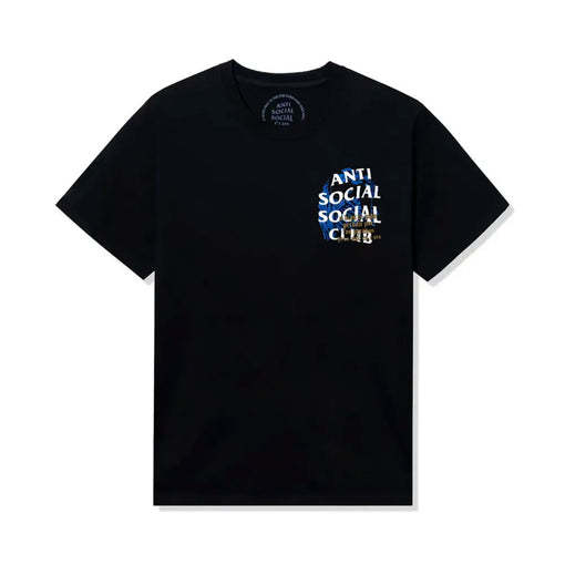 Camiseta ASSC Anti Social Social Club x Sadboyz "El Azul" Preto