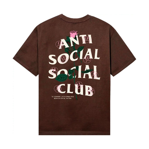 Camiseta ASSC Anti Social Social Club x Sadboyz "Fin de Semana" Marrom