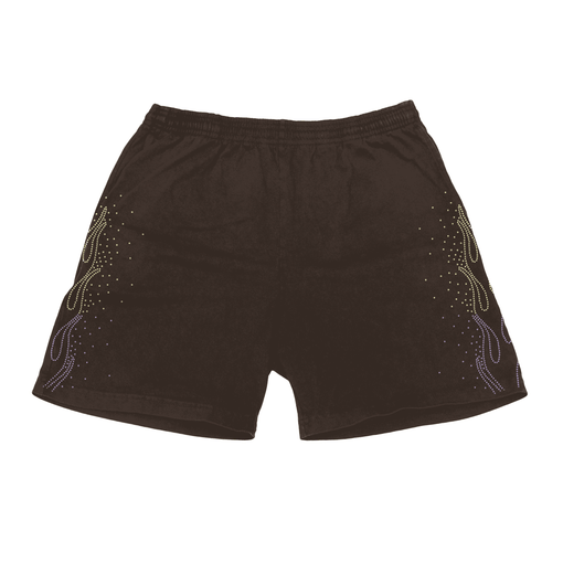 Shorts 1of1 Exclusiviist "Los Angeles" Marrom