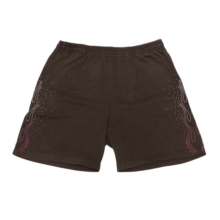 Shorts 1of1 Exclusiviist "Zurple Diamond" Marrom