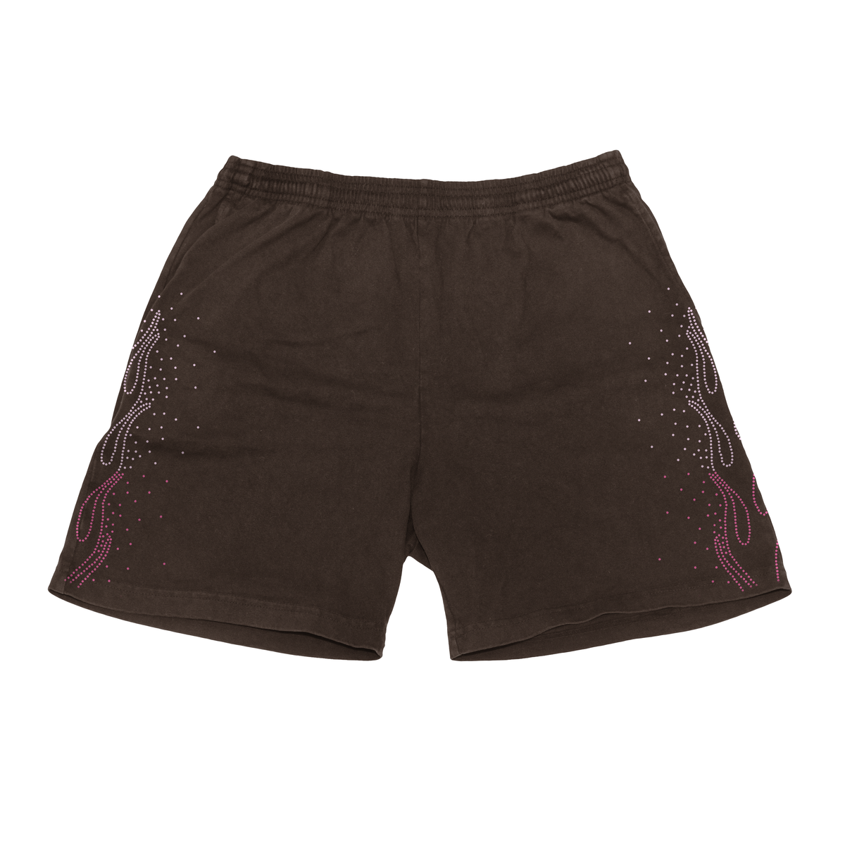 Shorts 1of1 Exclusiviist "Zurple Diamond" Marrom