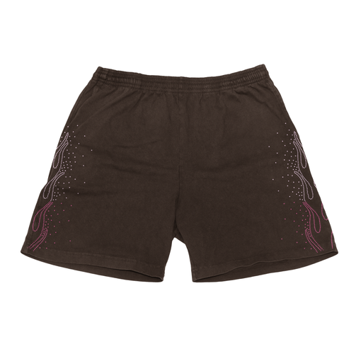 Shorts 1of1 Exclusiviist "Zurple Diamond" Marrom