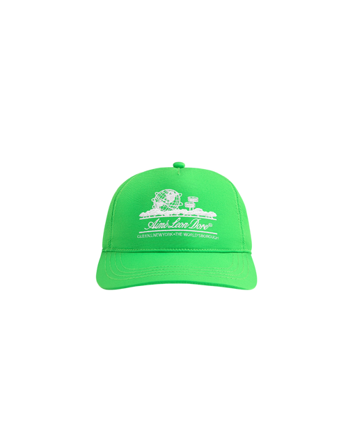 Boné Aime Leon Dore Nylon Unisphere Verde Neon