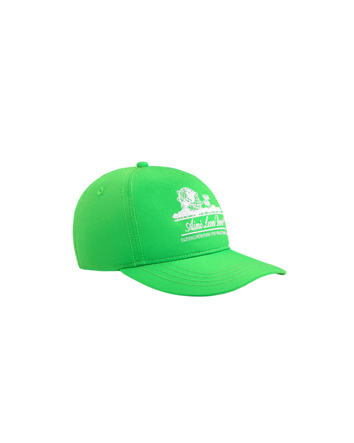 Boné Aime Leon Dore Nylon Unisphere Verde Neon