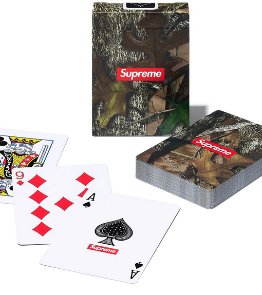 Baralho Supreme "Camo Playing Cards" Marrom
