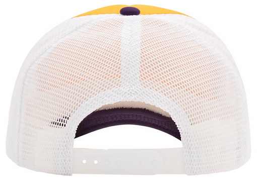 Boné Trucker Corteiz "Alcatraz" Amarelo/Roxo