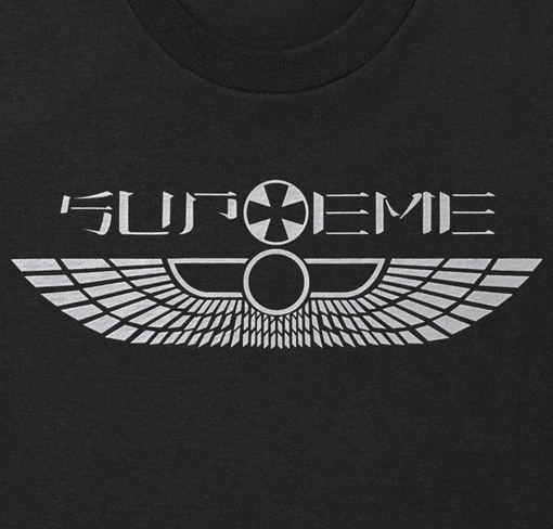 Camiseta Supreme Wings "Black" Preto