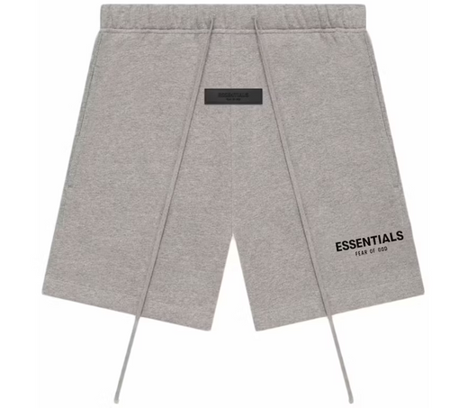 Shorts Essentials Fear of God "Dark Oatmeal" Cinza