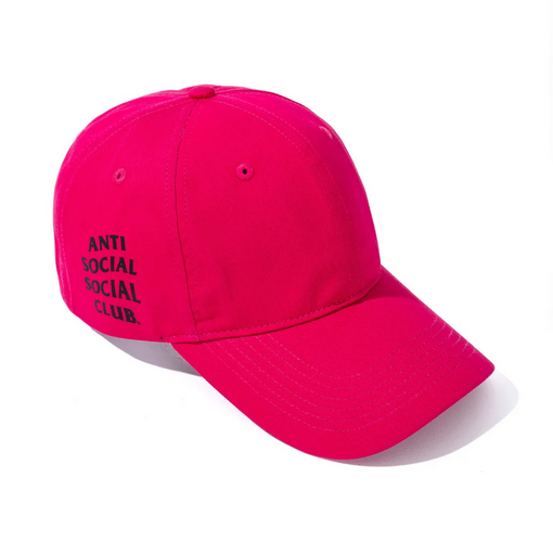 Boné ASSC Anti Social Social Club Mind Games "Pink" Rosa