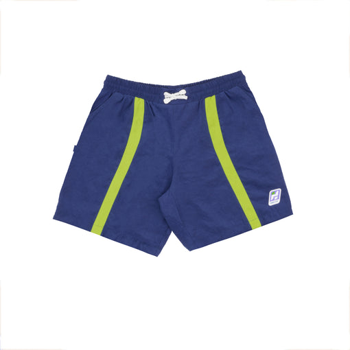 Shorts High "Gem" Azul/Verde