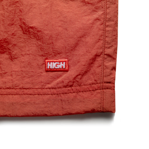 Shorts High "Logo Line" Coral
