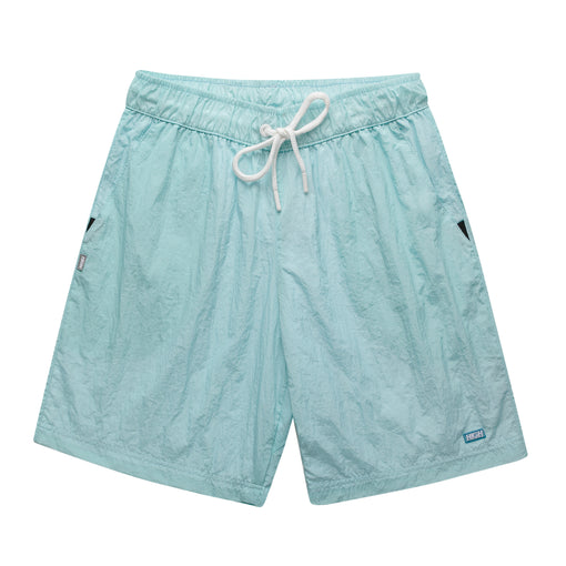 Shorts High "Logo Line" Azul