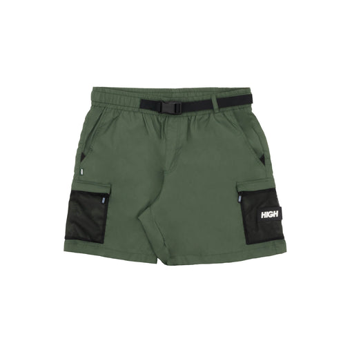 Shorts High "Strapped Cargo Frontier" Verde