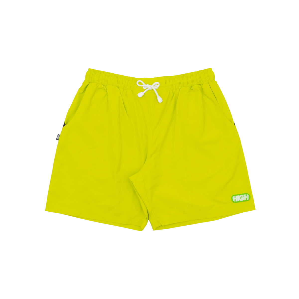 Shorts High "Swim Logo Lime" Verde