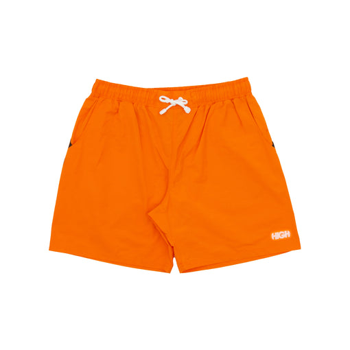Shorts High "Swim Logo Orange" Laranja