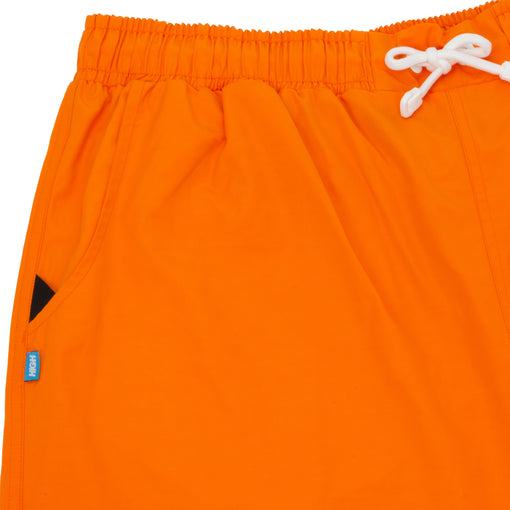 Shorts High "Swim Logo Orange" Laranja