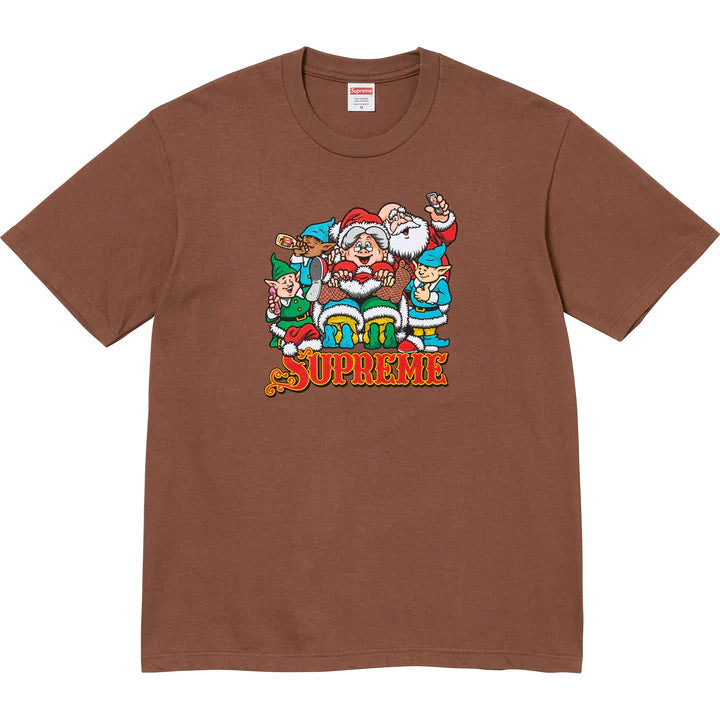 Camiseta Supreme Naughty FW25 "Brown" Marrom